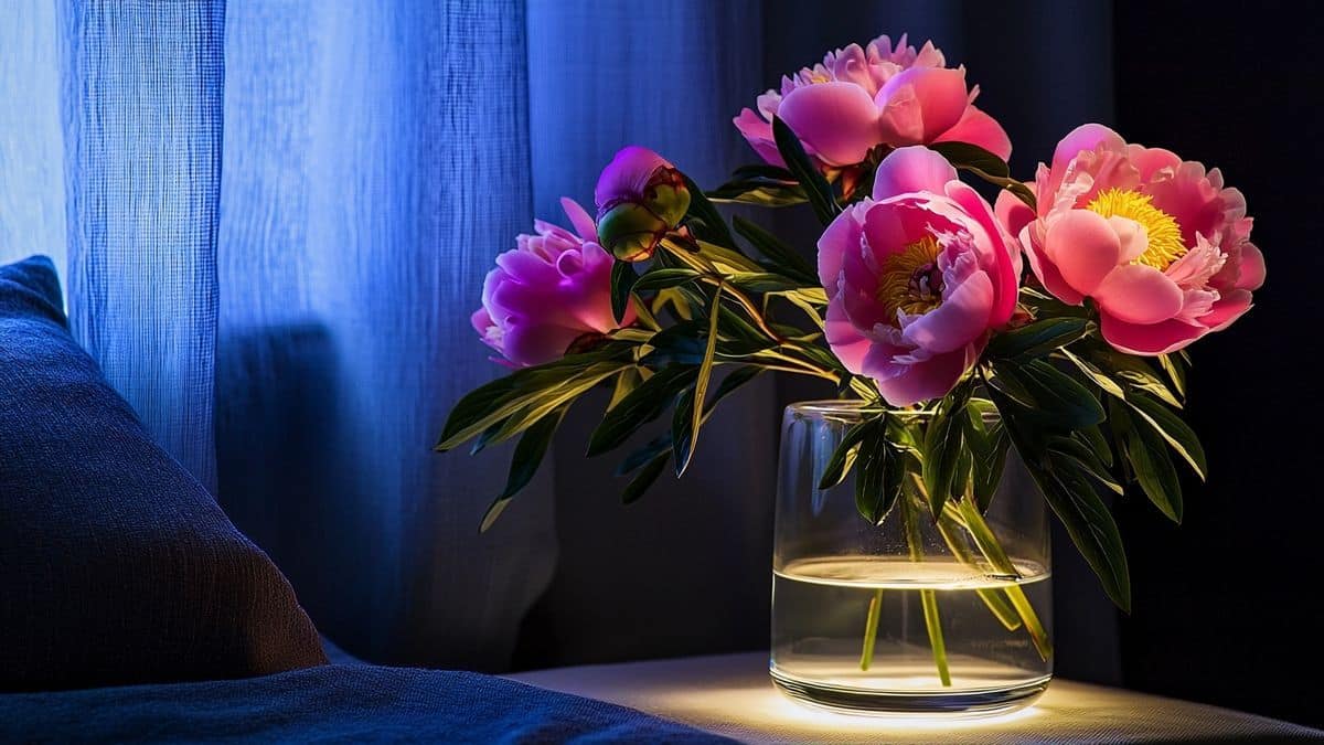 Des pivoines coupées qui ont tenu 13 jours grâce à cette astuce maison